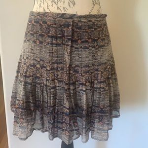 Isabel Marant Printed Mini Skirt